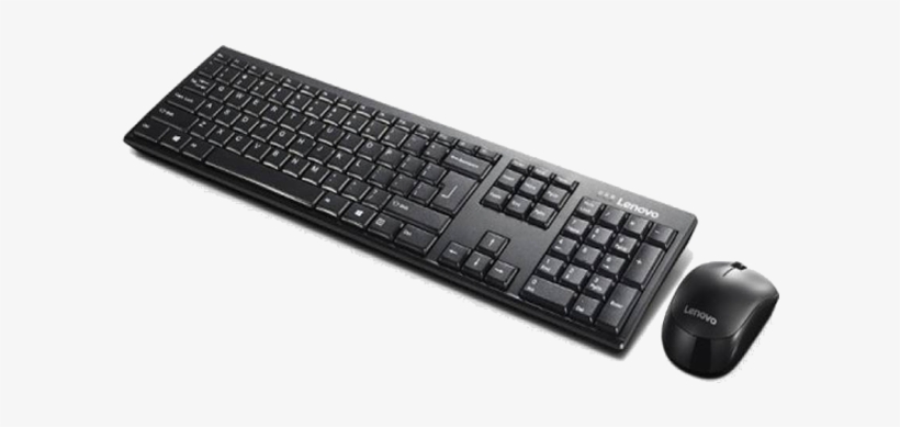 Lenovo 100 Wireless Laptop Keyboard - Lenovo 100 Wireless Combo Keyboard & Mouse, transparent png