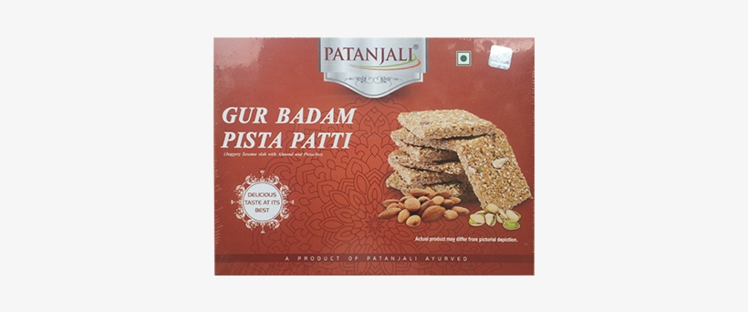 Gur Badam Pista Patti - Patanjali Chhole Masala 100gms, transparent png