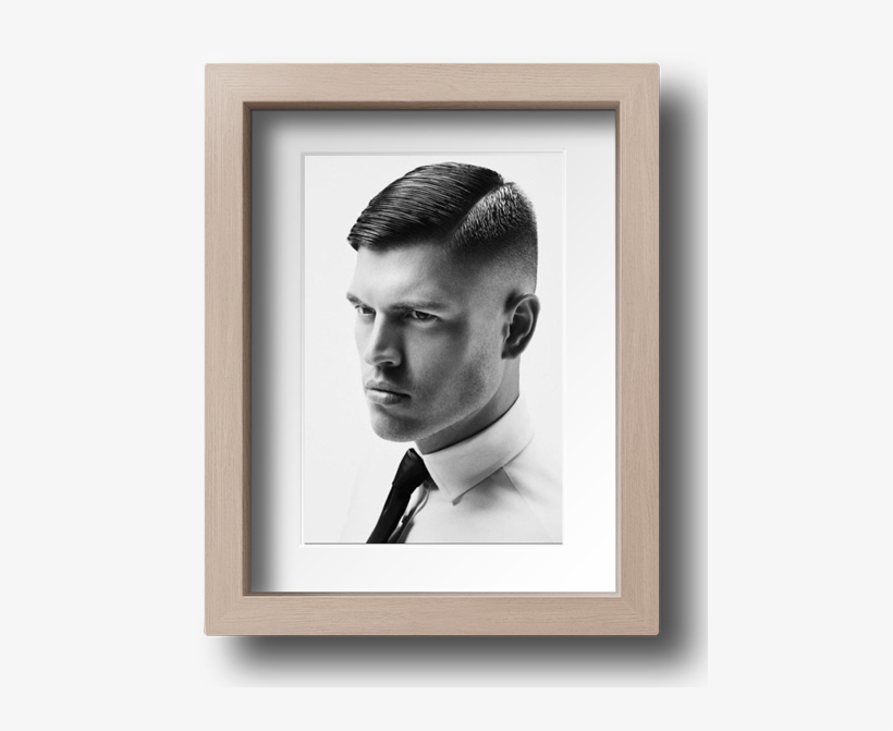Click Here For Men Services - Side Part Disconnected Undercut, transparent png