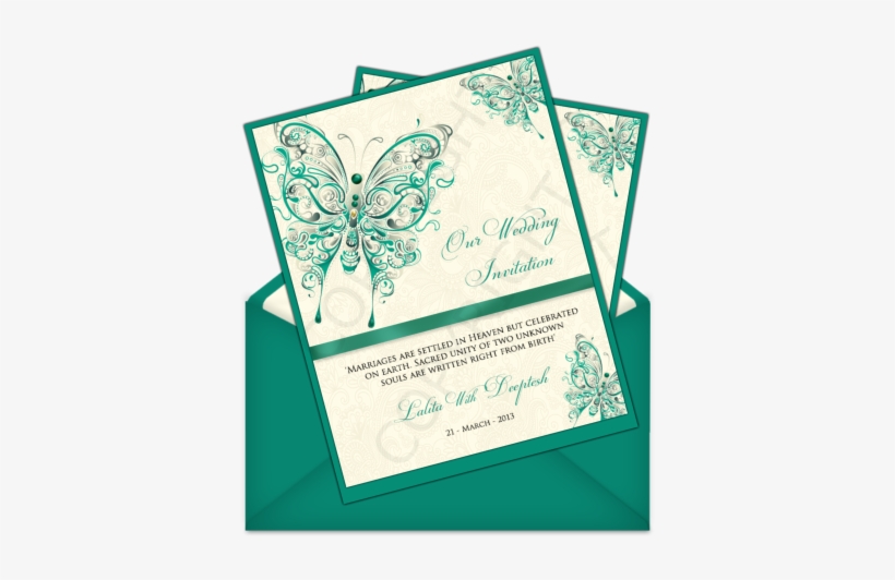Letter Style Email Indian Wedding Card Design 88 Muslim - Wedding Muslim Invitation Card, transparent png