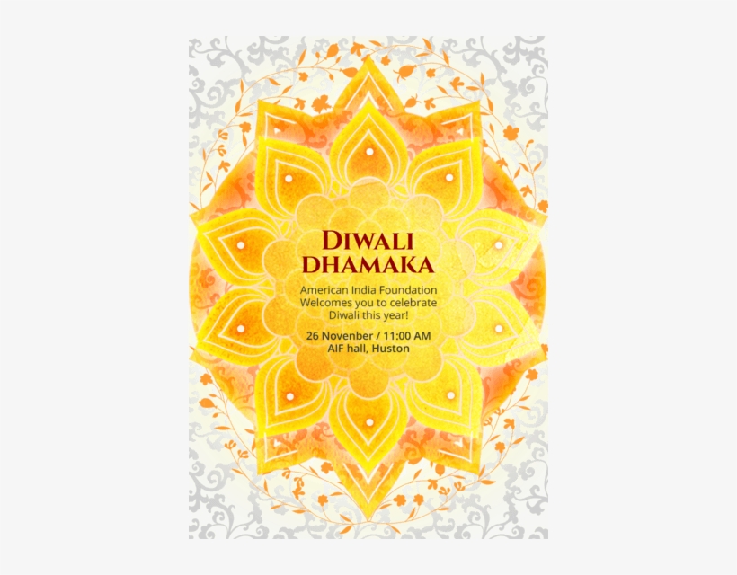 Explosions Of Diwali Fireworks, This Festival Invitation - Sacred Lotus, transparent png