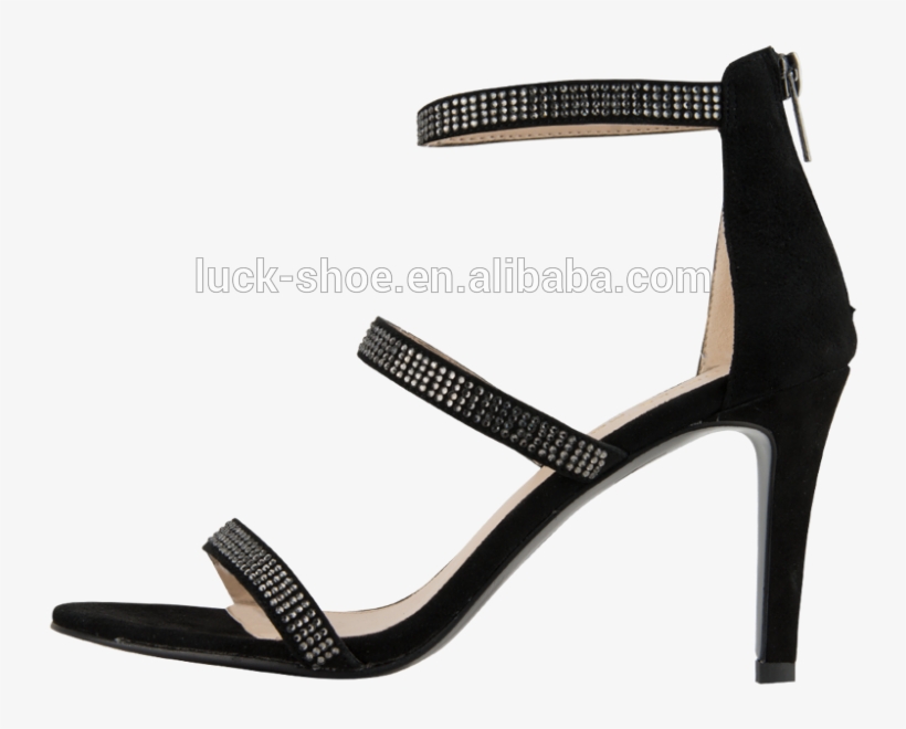 Heels Drawing Strappy Heel - High-heeled Shoe, transparent png