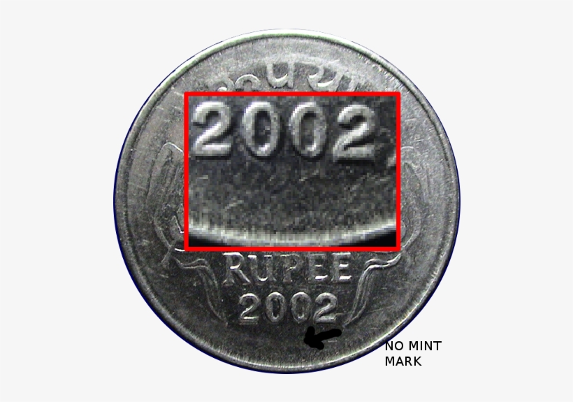 Kolkota Mint Mark - Coin, transparent png
