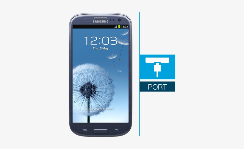 Galaxy S3 Charging Port Replacement - Samsung Gt I9300i, transparent png