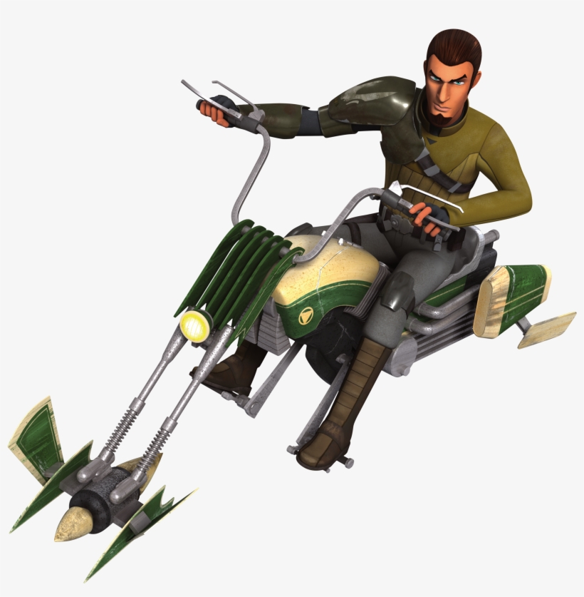 Kanan Speeder Bike Fathead - T 85 Speeder Bike, transparent png