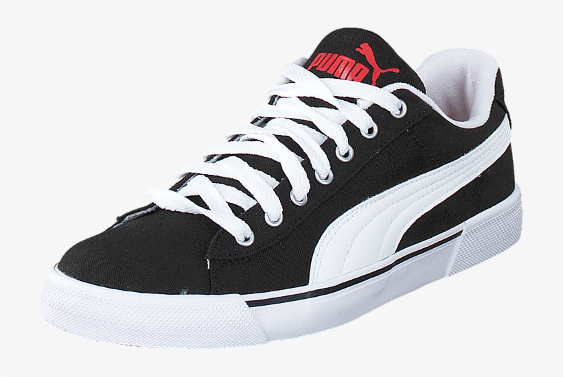 Puma Benny Black White 02571 07 Womens Textile Rubber - Puma Benny Black White, transparent png