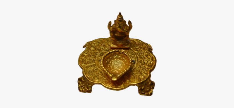 Chowki Ganesh Diya Gold - Chennai, transparent png