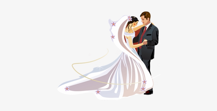 Wedding Couples Clipart Png, transparent png