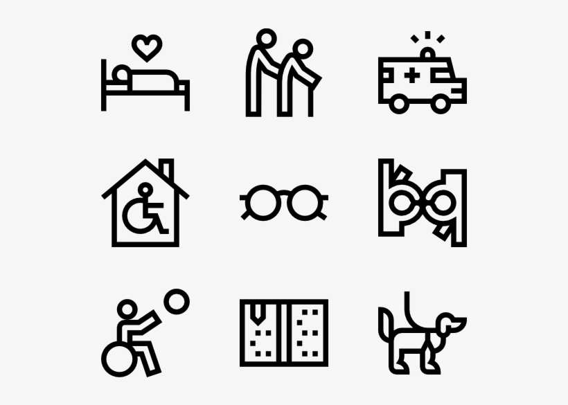 Disabled People Assitance - Farm Icon Vector, transparent png