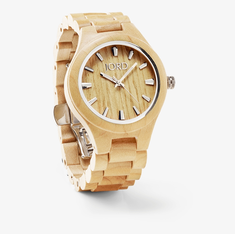 Fieldcrest Maple - Wood Watch By Jord, transparent png