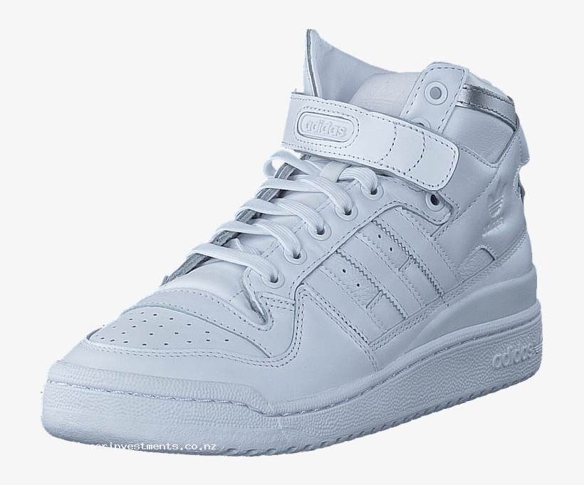 Adidas Originals Forum Mid Refined Ftwr White/ftwr - Shoe, transparent png