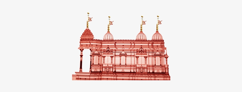 Preview Overlay - Hindu Temple, transparent png