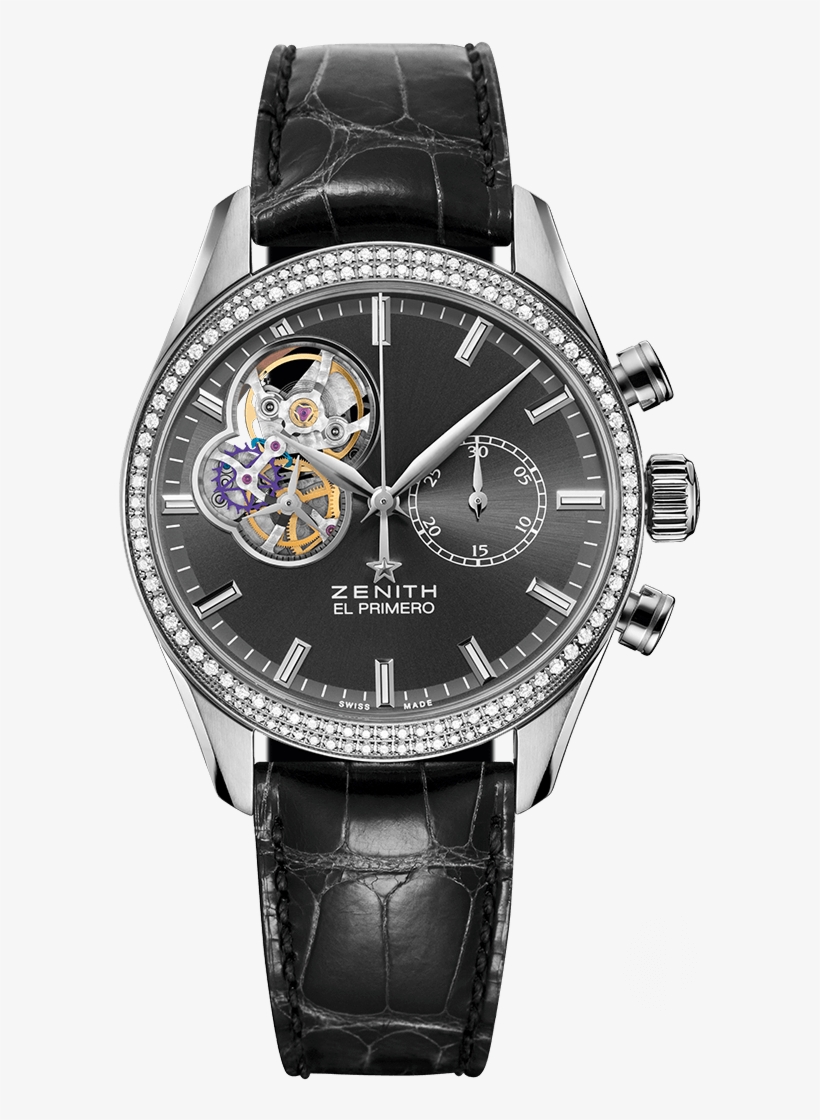 Chronomaster El Primero Open Lady - Zenith El Primero Lady, transparent png