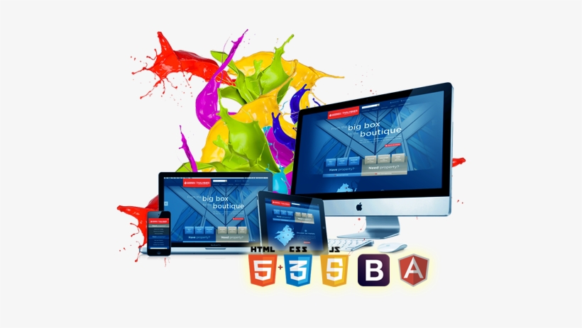 Difference Between Web Designing And Web Development - Website Designing, transparent png