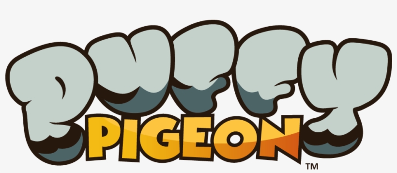 Puffy Pigeon Logo, transparent png