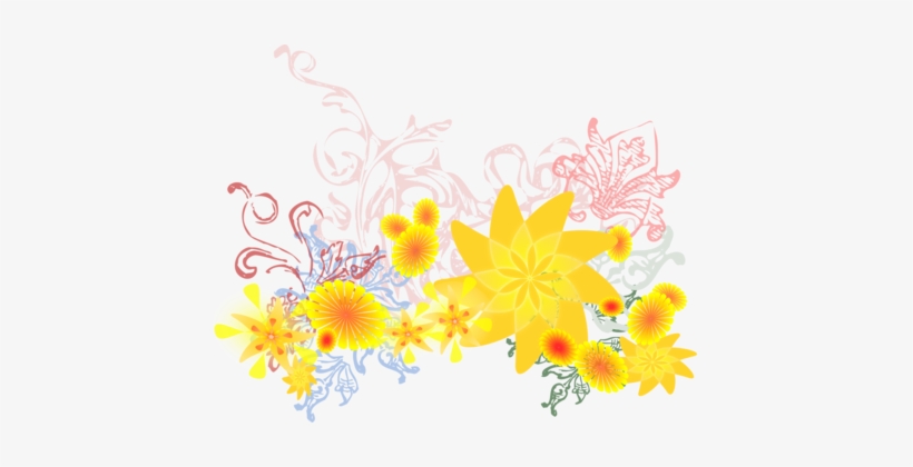 Computer Icons Download Graphic Arts - Floral Art Shower Curtain, transparent png