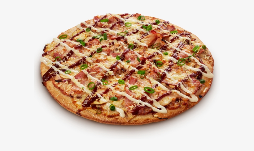 Oven-roasted Chicken Slices, Bourbon Bbq Sauce, Fresh - Pizza Bbq Png, transparent png