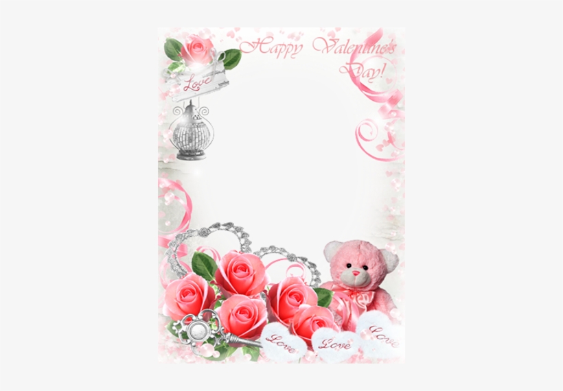Love Frames Love Frames Love Frames Love Frames - Romantic Rose Photo Frame, transparent png
