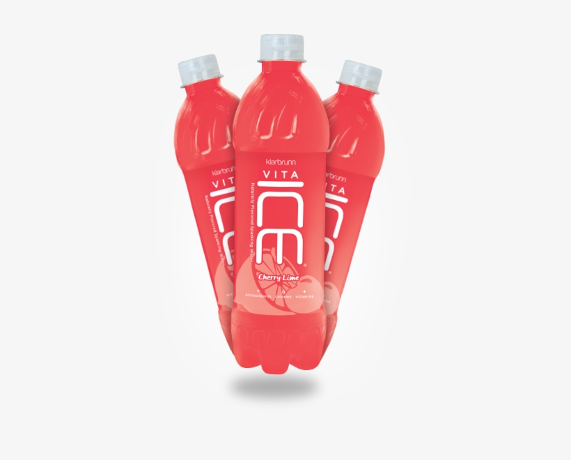 What's Really In Vita Ice Sparkling Drink - Klarbrunn Vita Ice Strawberry Lemonade, transparent png