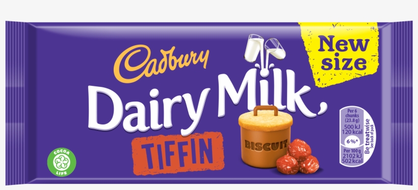 Tiffin Photo - Mondelēz - Dairy Milk Crunchie Bar, transparent png