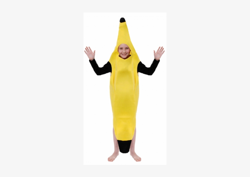 Child Banana Fancy Dress Suit Kids Hawaiian Fun - Fancy Dress Costumes Girl Party, transparent png