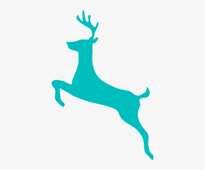 Blue Deer Svg Clip Arts 408 X 599 Px, transparent png