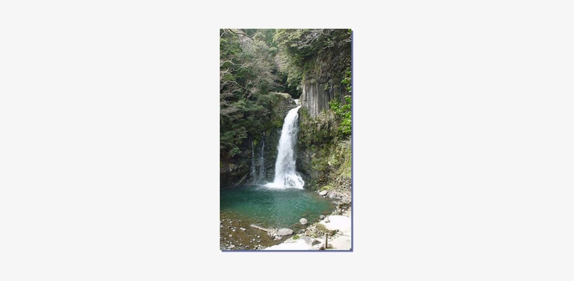 Passing Through The Tunnel, Two Hours More Takes Hikers - Waterfall, transparent png