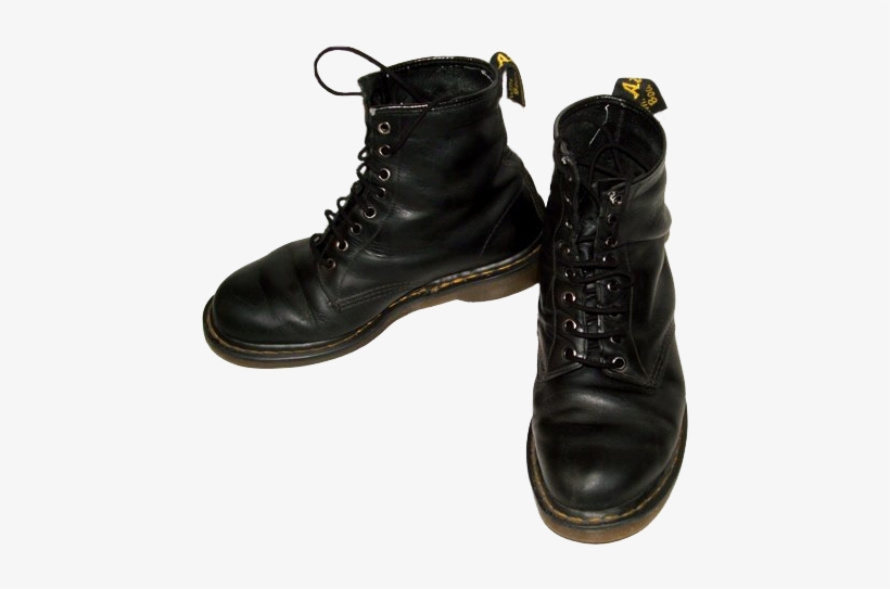 transparent doc martens