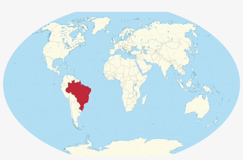 Svg Transparent Stock Fail Brazil In The W Vikipeedia - South America Highlighted On A Map, transparent png
