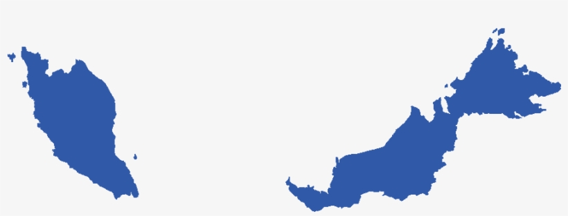 Default Message - Malaysia Map Png Blue, transparent png