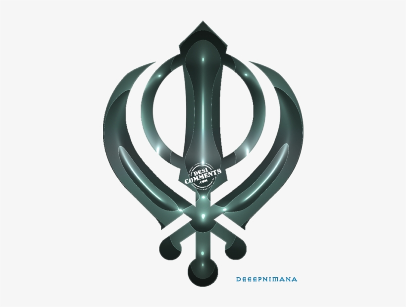 Khanda - Sikh Religion, transparent png