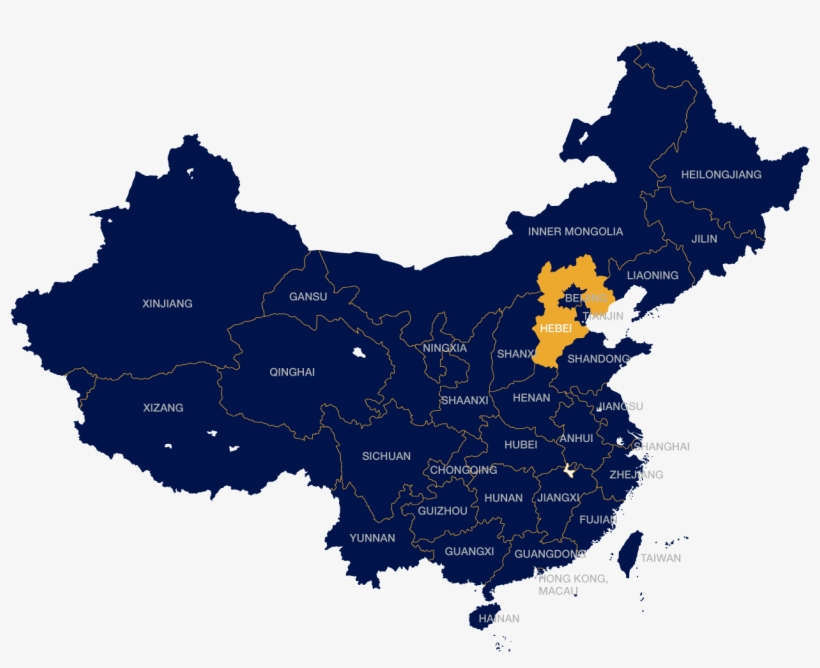 Teach In China - Map Of China No Background, transparent png