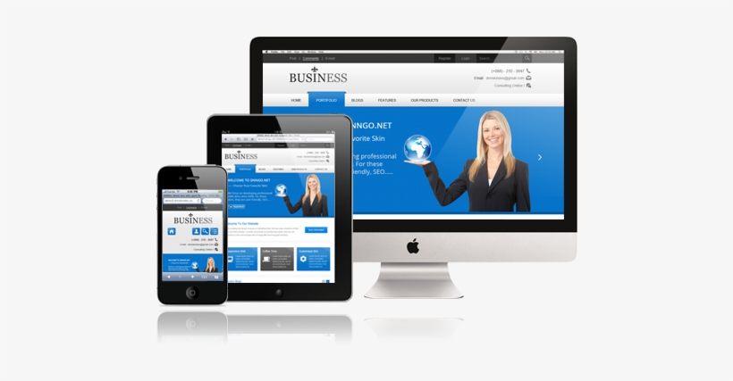 Professional Web Design & Support - Responsive Website Development Banner Png, transparent png