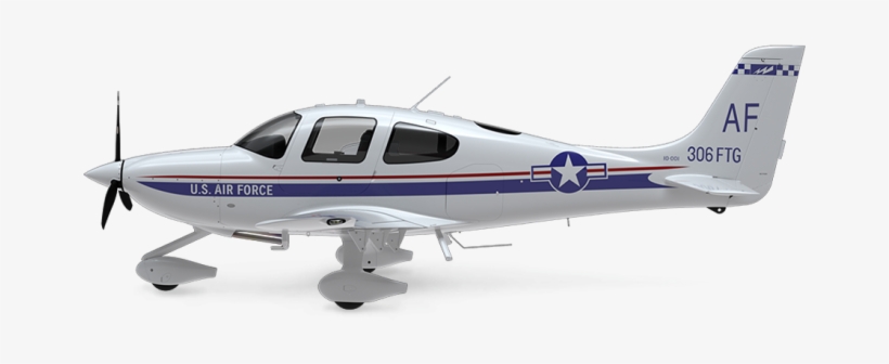Cirrus Aircraft Archives Fleet And Special Mission - Aeroplane Side View Png, transparent png