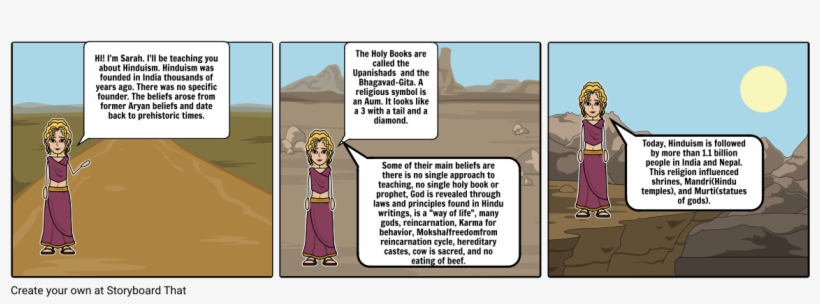 Hinduism - Cartoon, transparent png