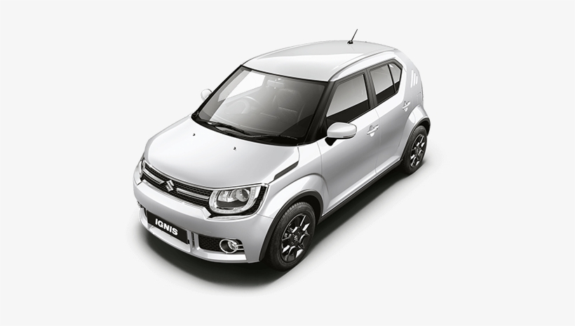 Ignis Car In Pearl Arctic White Color - Colours Of Ignis Car, transparent png