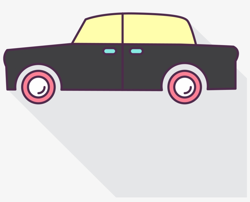 Graphic Black And White Download Trinetra About Free - Antique Car, transparent png