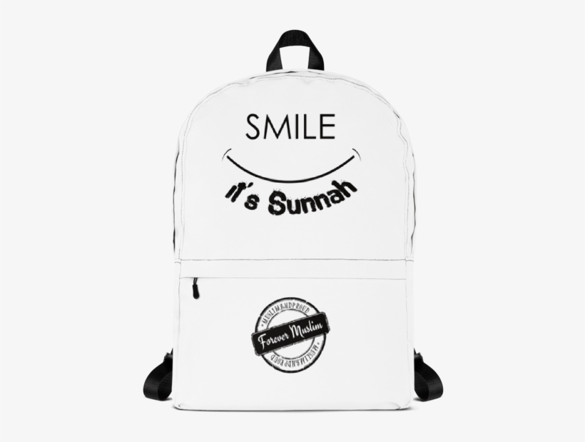 Smile Its Sunnah Backpack - Islam, transparent png