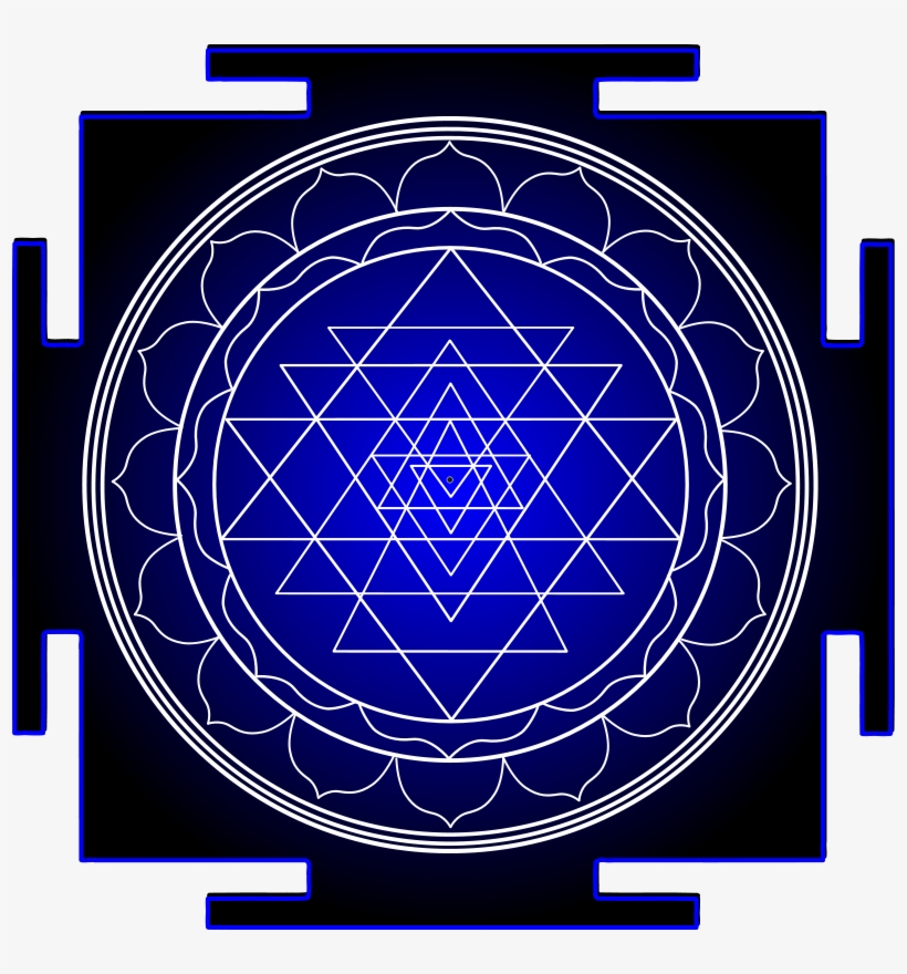 Lakshmi Ganesha Sri Yantra - Sri Yantra For Meditation, transparent png