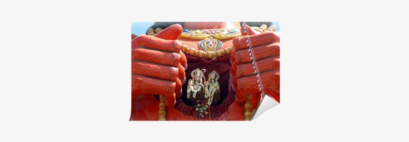 Indian God Bajrang Bali Showing God Ram And Site In - Rama, transparent png