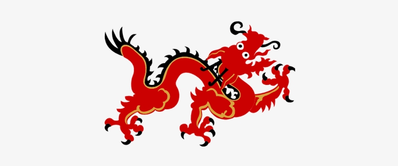 Chinese Red Dragon - Chinese Dragon Clipart, transparent png