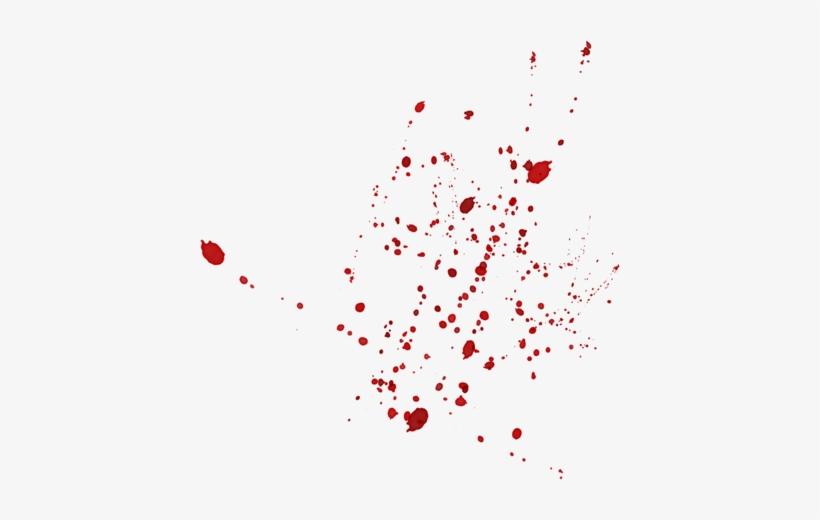 Blood Splatter - Blood, transparent png