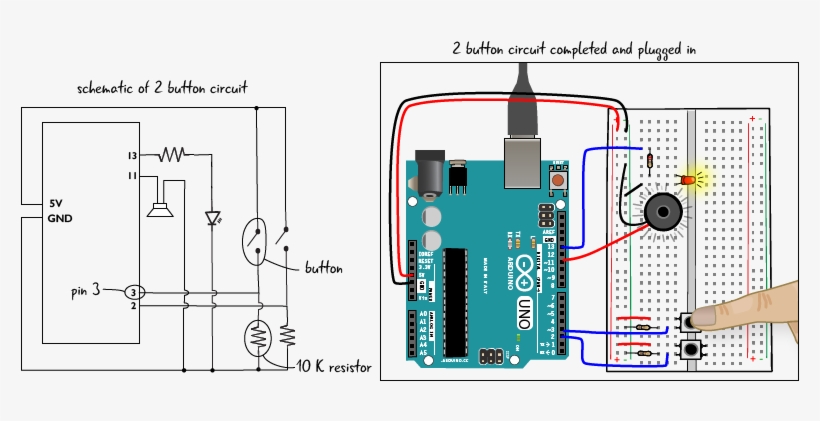Ch5 2 Button Schematic Final - Jpeg, transparent png