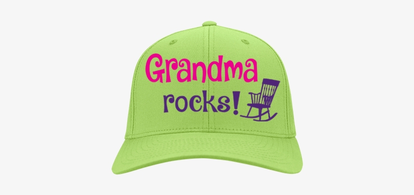 "grandma Rocks" Cap Design Best - Let's Rock! 5x7 Flat Cards, transparent png