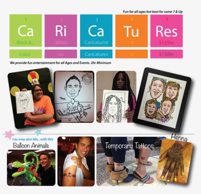 A Fun Cartoon Version Of Themselves We Will Make Your - Collage, transparent png