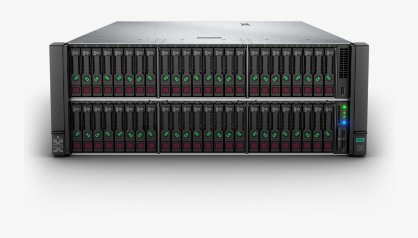 Hpe Proliant Dl580 Gen10 Server Center Facing - Hpe Proliant Dl580 Gen10, transparent png