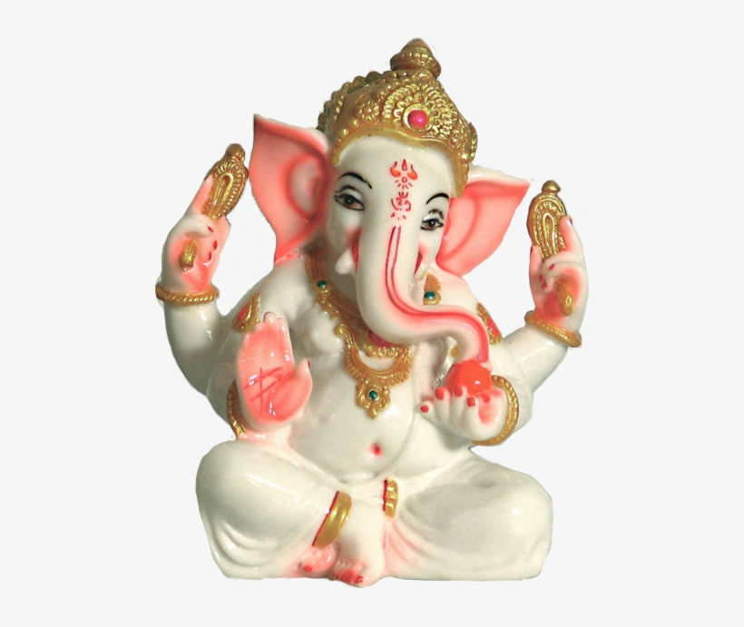 Pink And White Ganesh - God Pink Colour Ganesh, transparent png