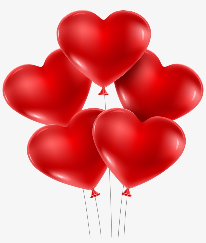 Love Balloons Png, transparent png