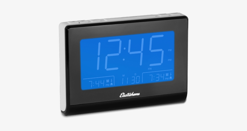 Usb Charging Alarm Clock - Led Display, transparent png