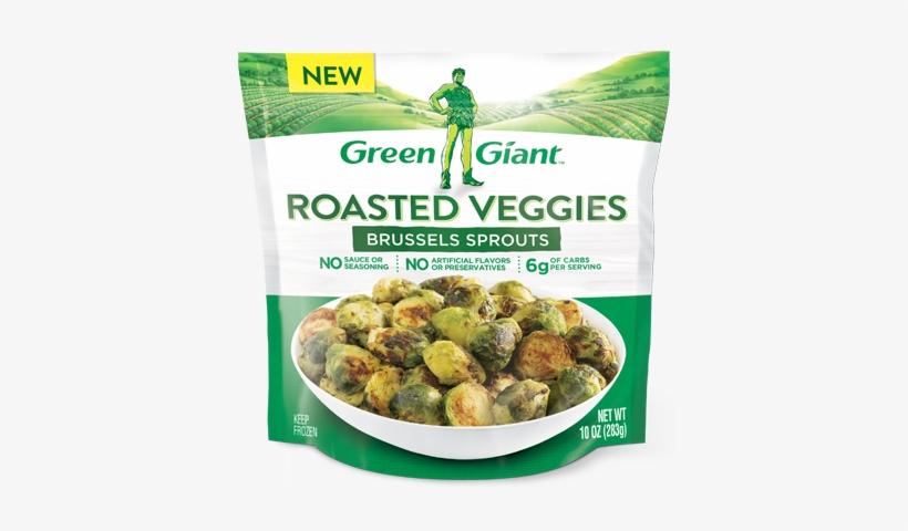 Product 1035gg Roasted - Green Giant Roasted Brussel Sprouts, transparent png